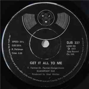 Blackfoot Sue - Get It All To Me download free