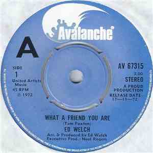 Ed Welch - What A Friend You Are download free