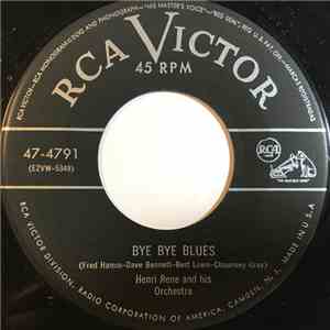 Henri René And His Orchestra - Bye Bye Blues / Mandolino Mandolino download free
