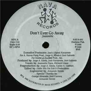 Jeannette  - Don't Ever Go Away download free