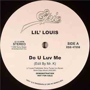 Lil' Louis - Do U Luv Me download free