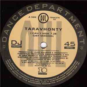 Taravhonty - I Can't Hide download free